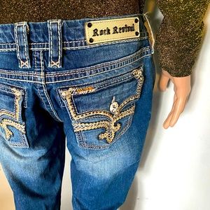 Rock revival  jeans for women, size 31, inseam 32”